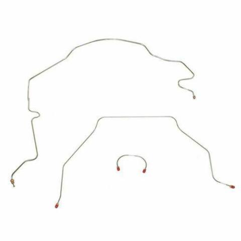 Front Brake Line Kit for 1951-1952 Chevy 1/2 Ton Truck steel