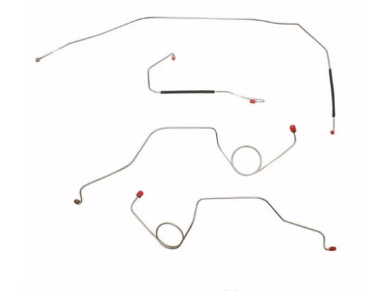 1967 - 1970 Chevrolet Front Brake Line Kit - TKT6712OM