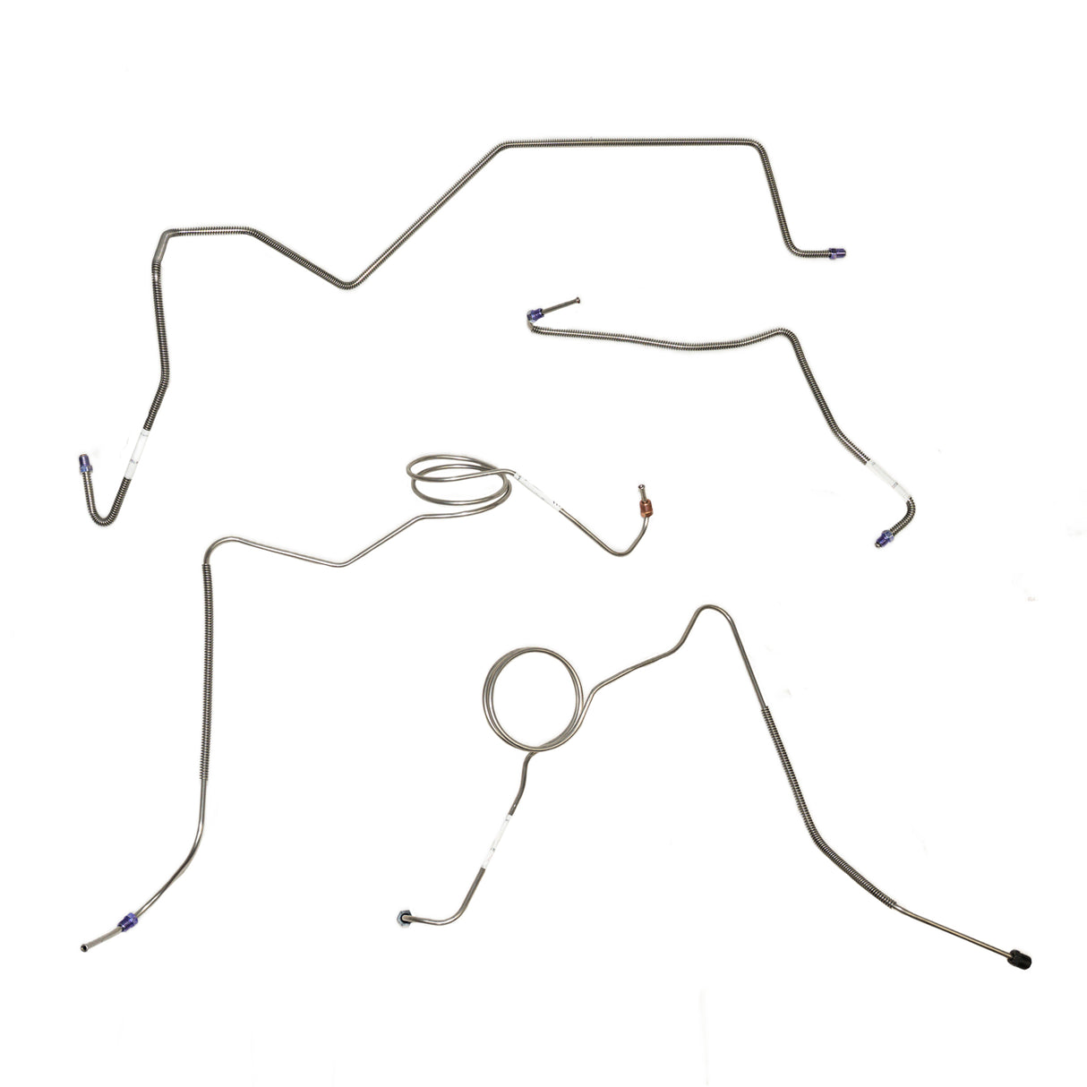 Front Brake Line Set for 1977-1979 Ford F-100 w/ Power 4pc 2WD disc brakes