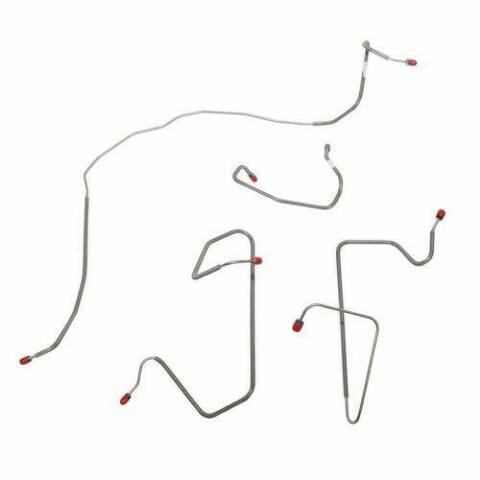 Front Brake Line Kit for 1980-1981 Ford F-150 2WD disc brakes