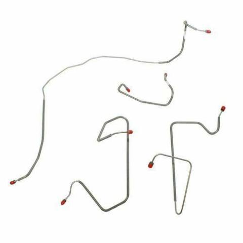 Front Brake Line Kit for 1980-1981 Ford F-150 2WD disc brakes