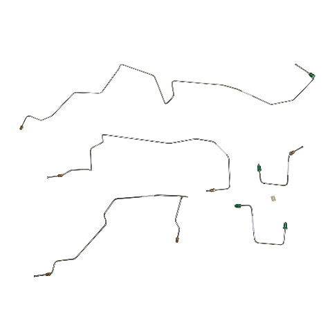 Front Brake Line Kit for 98-01 Ford Explorer steel