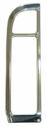 1969-1972 Chevrolet Blazer; Tail Light Bezel - Fleetside - Left TLB72LH aluminum