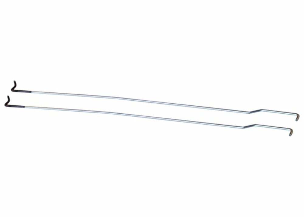 1988-1991 Chevrolet Blazer; Tailgate Latch Rods - Fleetside - Pair steel TLR8187