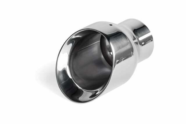 Double-Walled 4 Slash-Cut Tips (Polished) - Set of 2 stainless steel polished