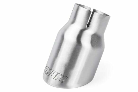 Fits 2017-24 718 Boxster Porsche Double-Walled 3.5"Cut Tips (Silver)-Set for Audi and VW stainless steel