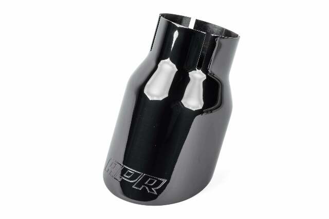 Double-Walled 3.5 Slash-Cut Tips (Diamond Black) - Set of 2 stainless steel black