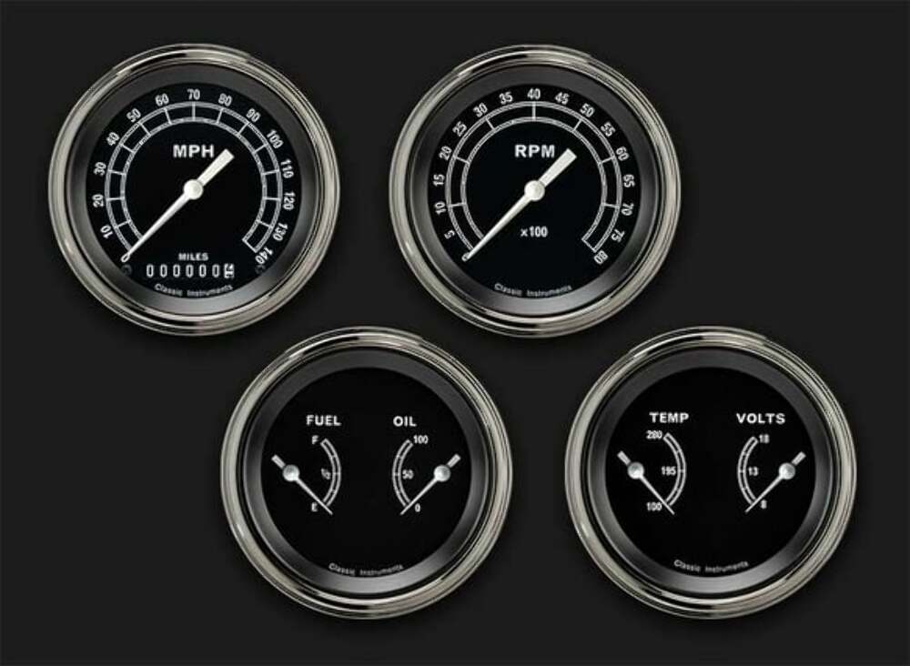 Traditional Series Four Gauge Set TR05SLF