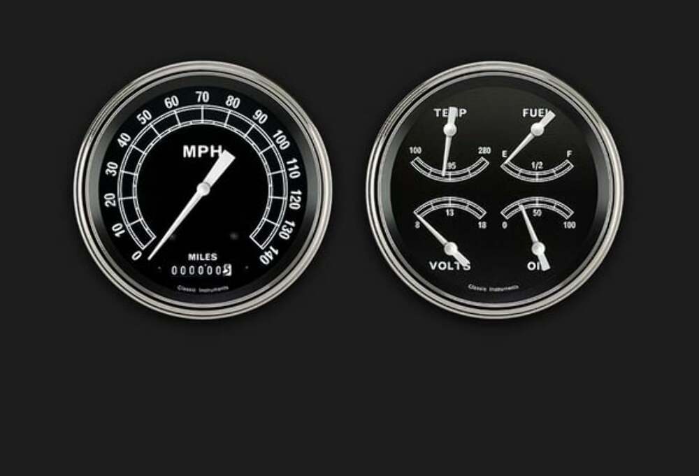 Traditional Series Two Gauge Set TR52SLF
