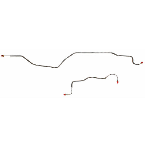 1999-2004 Chevrolet Silverado 1500 Rear Axle Brake Lines Steel TRA0002OM