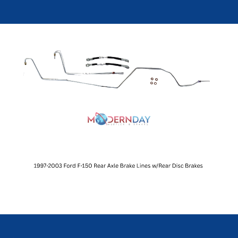 Brake Line for 1997-2003 Ford F-150 Rear Axle disc brakes steel