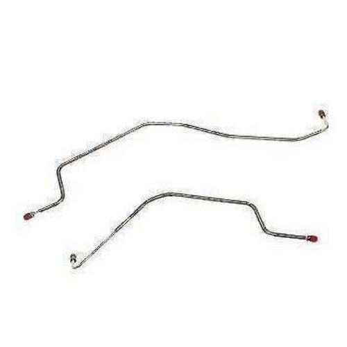06-10 Hummer H3 Rear Axle Brake Line Kit Stainless Steel