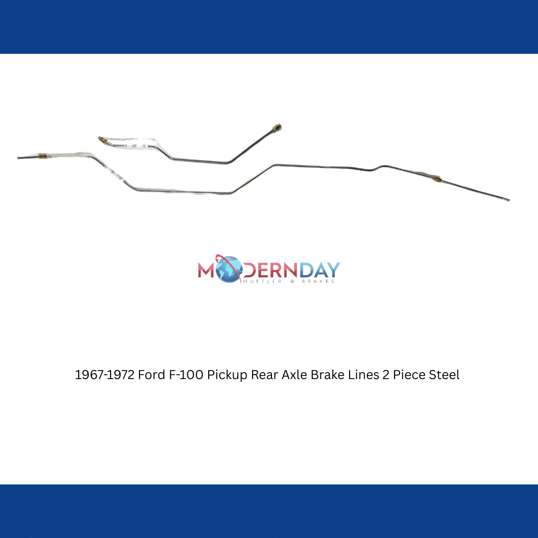 Brake Line for 1967-1972 Ford F-100 Pickup Rear Axle steel