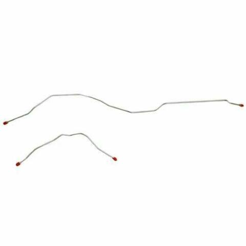 Replacement Line for - Rear Axle Lines For 67-72 Ford F-250 2 Piece steel
