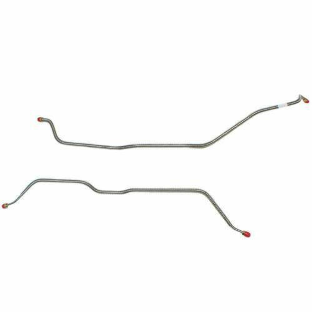 Brake Line for Rear Axle Lines For 71-72 Chevy C20 8 Lug Axle w/ Rear Leaf Spring 2WD stainless steel