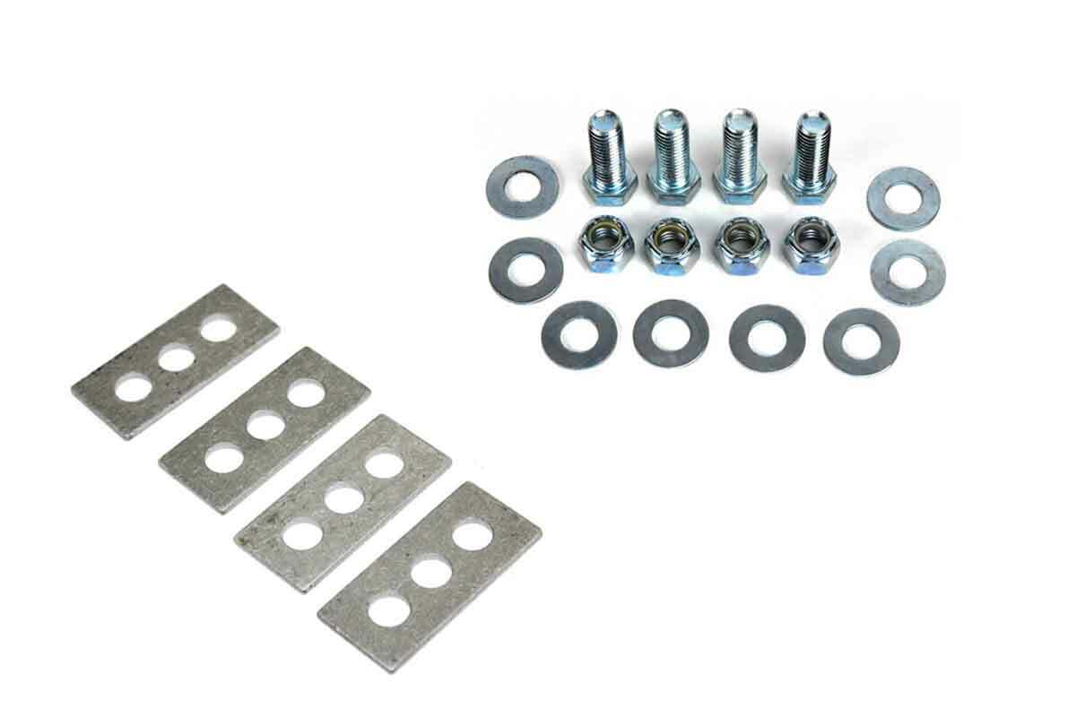 t Transmission Crossmember Hardware Kit with Shims GF-RC-A-BOLTKIT G-Force