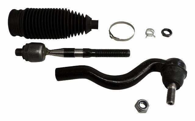 Steel Black steering tie rod End Kit - TRK3