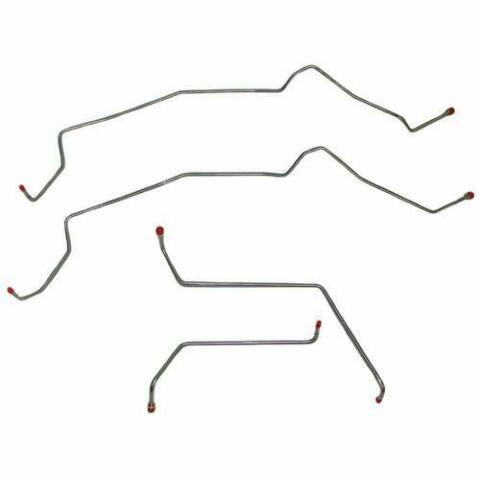 Transmission Cooler Lines for 2002-2009 Chevy Trailblazer stainless steel