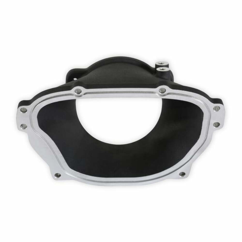 Holley EFI Ultra Lo-Ram 105Mm Throttle Body Adapter-Gm Gen V Lt Front-Feed-Black-300-714BK