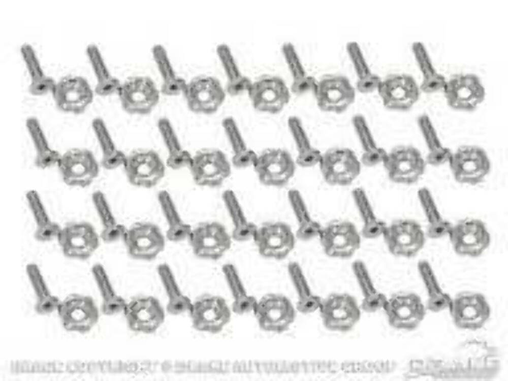 Underhood DressUp Kit fits Ford Mustang 2005-07 Drake -378178-M6-SSB muscle car stainless steel aluminum 8200