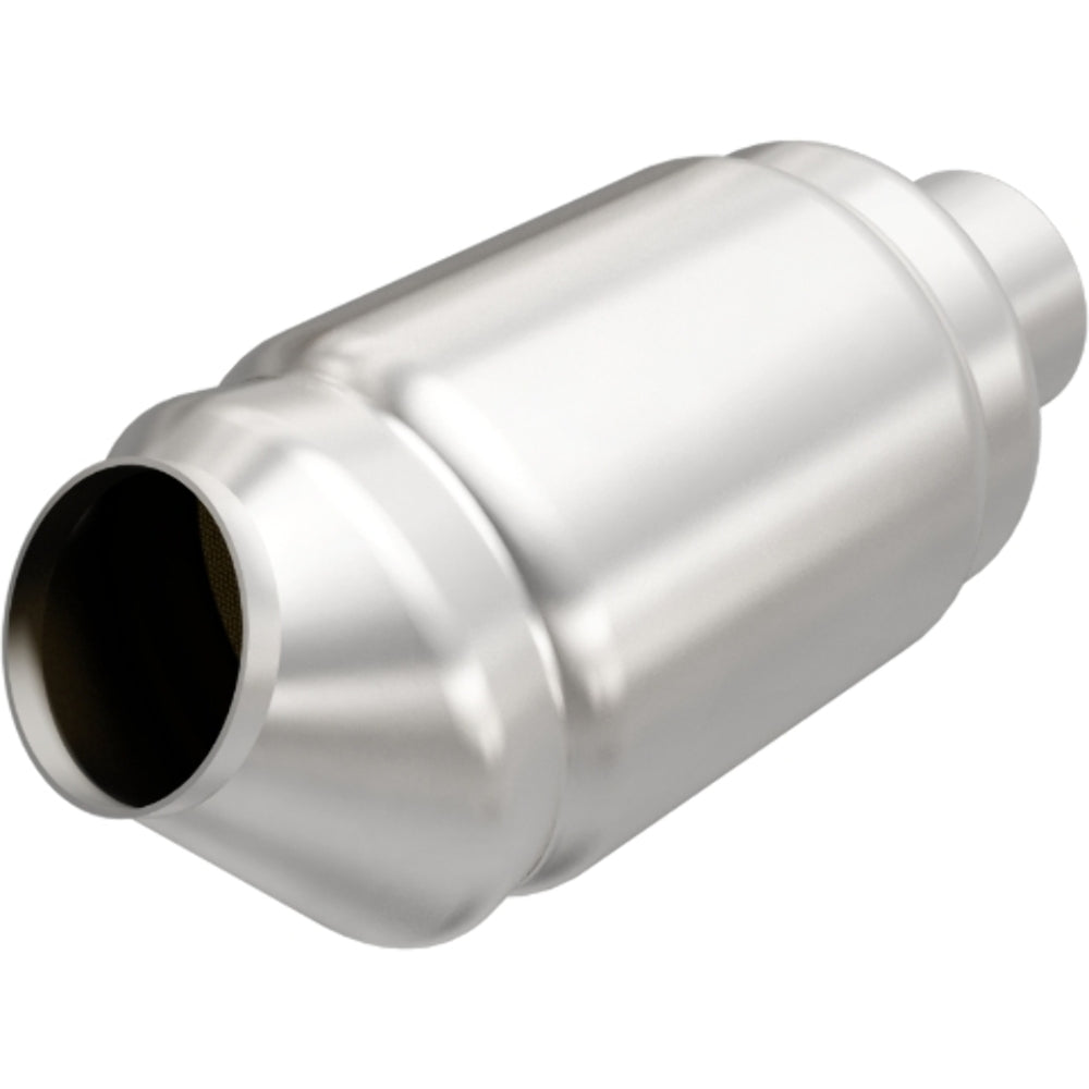MagnaFlow universal catalytic converter 1.75 inch inlet/outlet stainless steel CARB compliant 54973