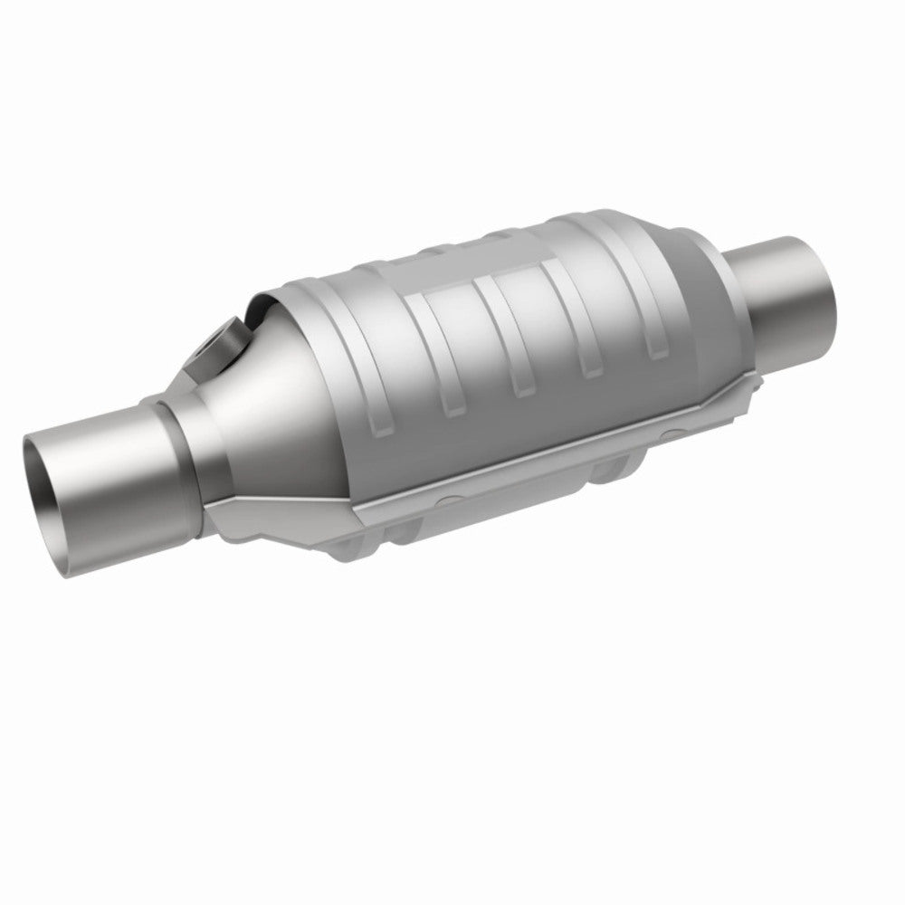 MagnaFlow universal catalytic converter 1.75 inch inlet/outlet stainless steel CARB compliant 444233
