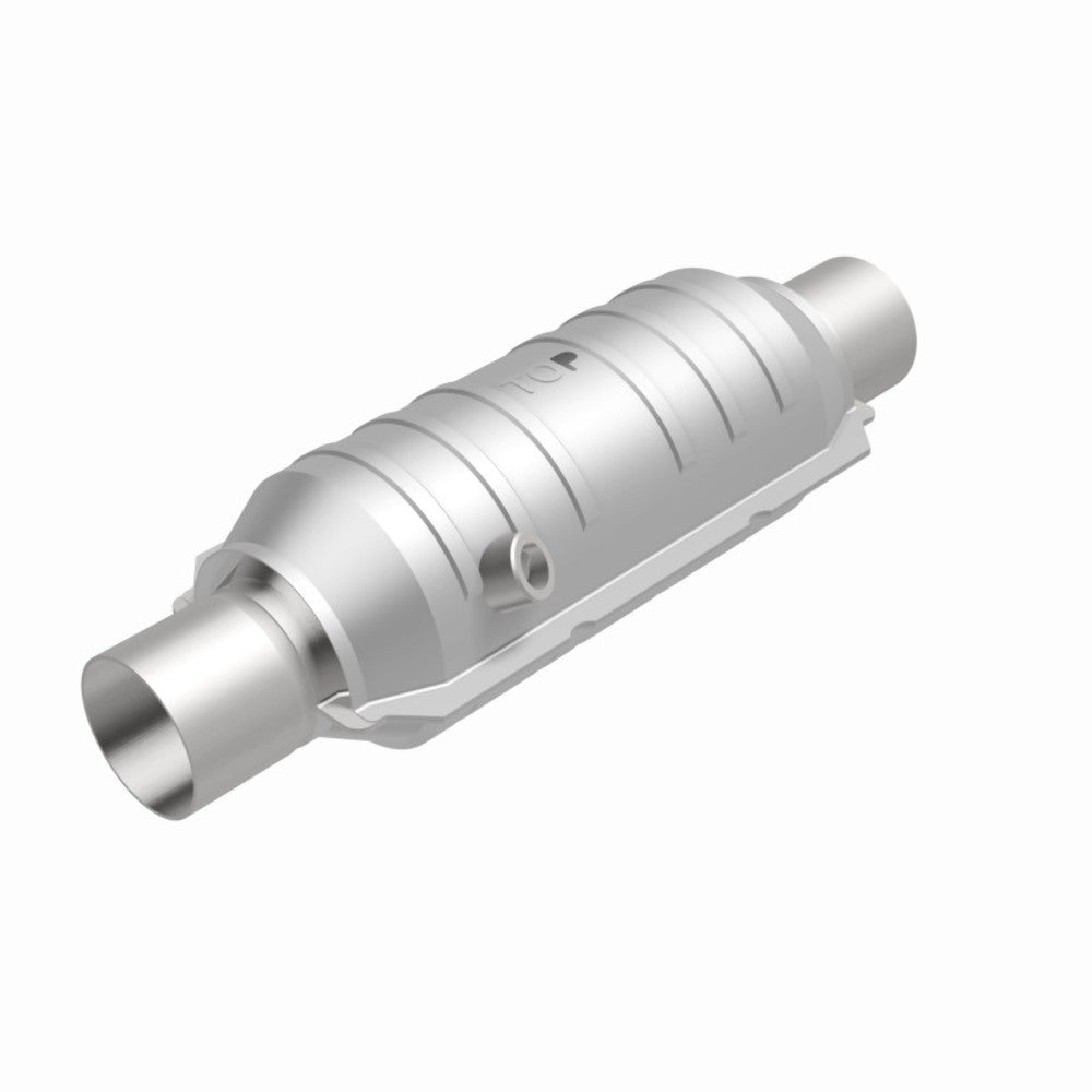 MagnaFlow universal catalytic converter 2 inch inlet/outlet stainless steel Federal EPA compliant OBDII 99324h