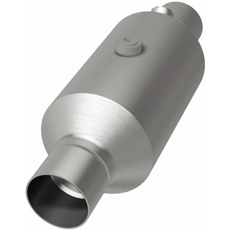 MagnaFlow universal catalytic converter 2 inch inlet/outlet stainless steel Federal EPA compliant OBDII 79314