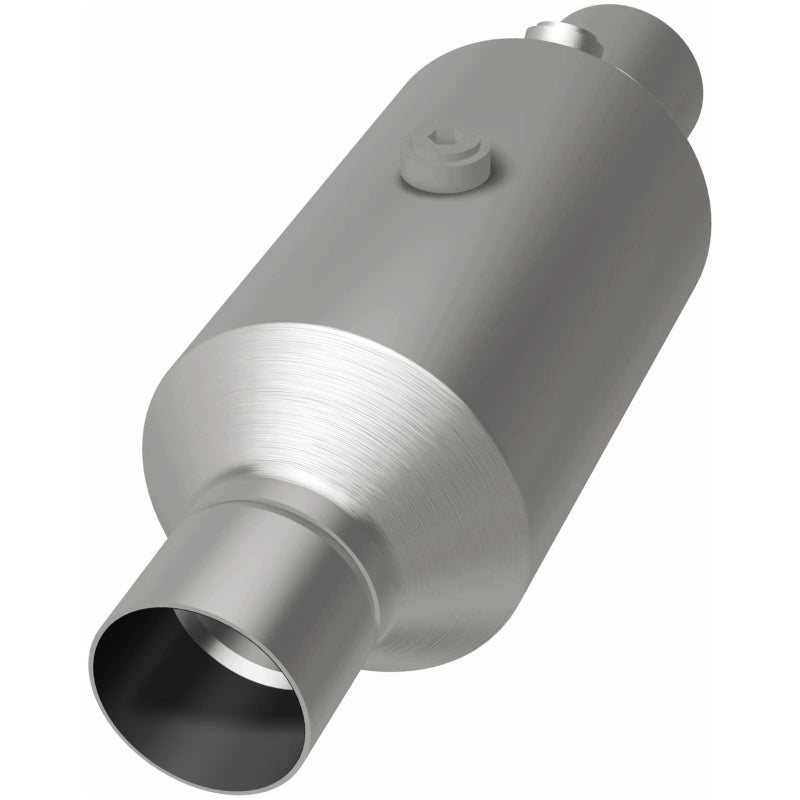 MagnaFlow universal catalytic converter 2.25 inch inlet/outlet stainless steel Federal EPA compliant OBDII 79315