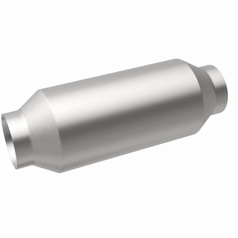 MagnaFlow universal catalytic converter 2.5 inch inlet/outlet stainless steel Federal EPA compliant OBDII 99756h