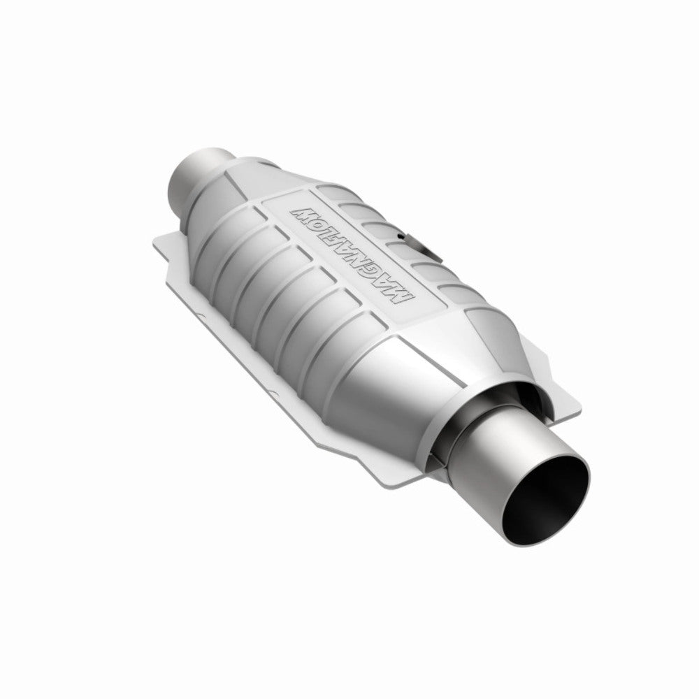 MagnaFlow universal catalytic converter 2.5 inch inlet/outlet stainless steel CARB compliant OBDII 94056