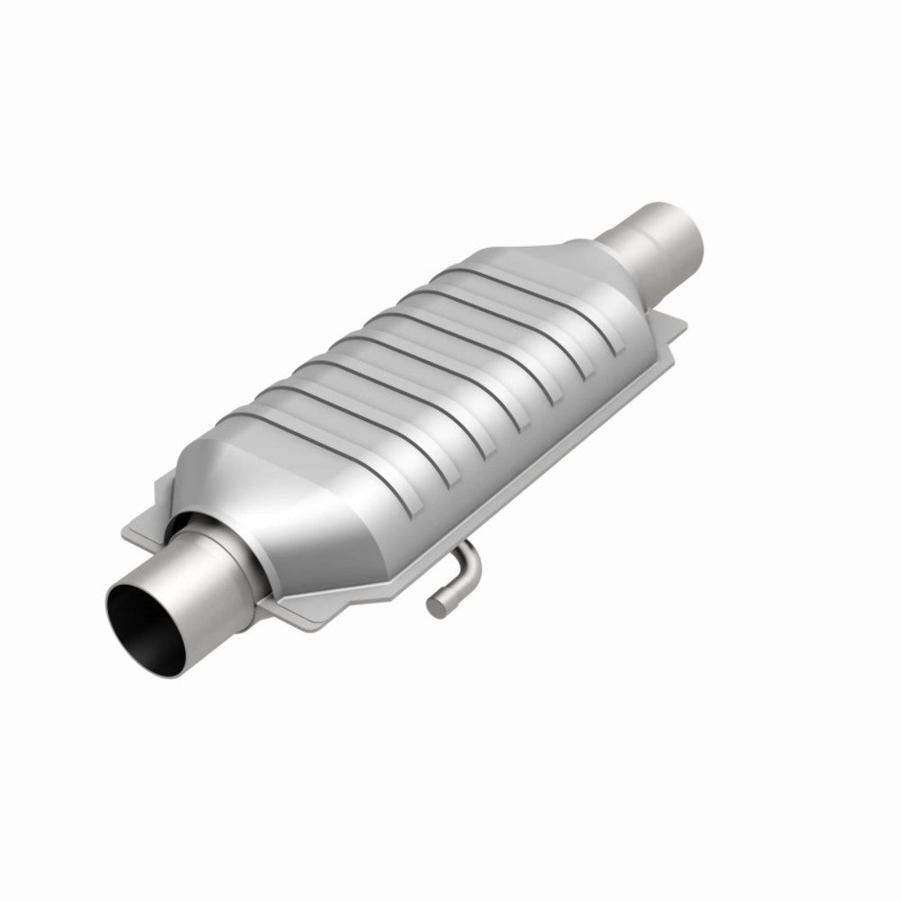 MagnaFlow universal catalytic converter 2.5 inch inlet/outlet stainless steel CARB compliant OBDII 94416