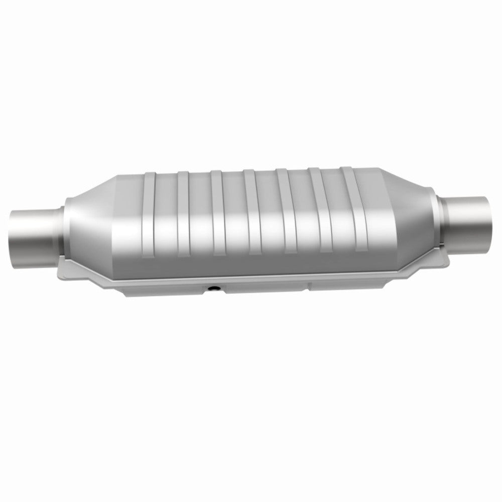 MagnaFlow universal catalytic converter 2.5 inch inlet/outlet stainless steel CARB compliant OBDII 95016