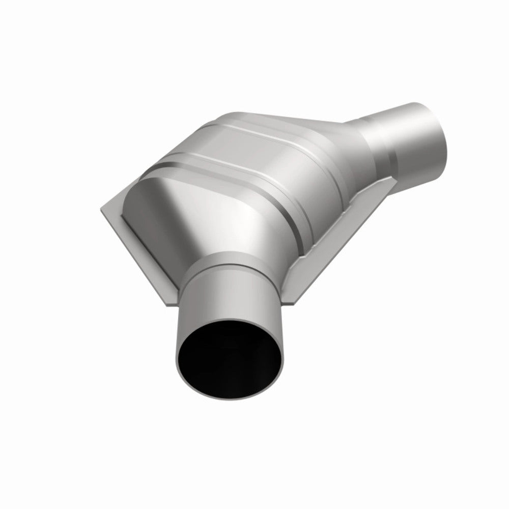 MagnaFlow universal catalytic converter 2.5 inch inlet/outlet stainless steel CARB compliant OBDII 94086