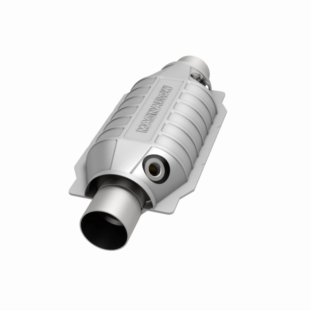 MagnaFlow universal catalytic converter 2.5 inch inlet/outlet stainless steel Federal EPA compliant OBDII 51066
