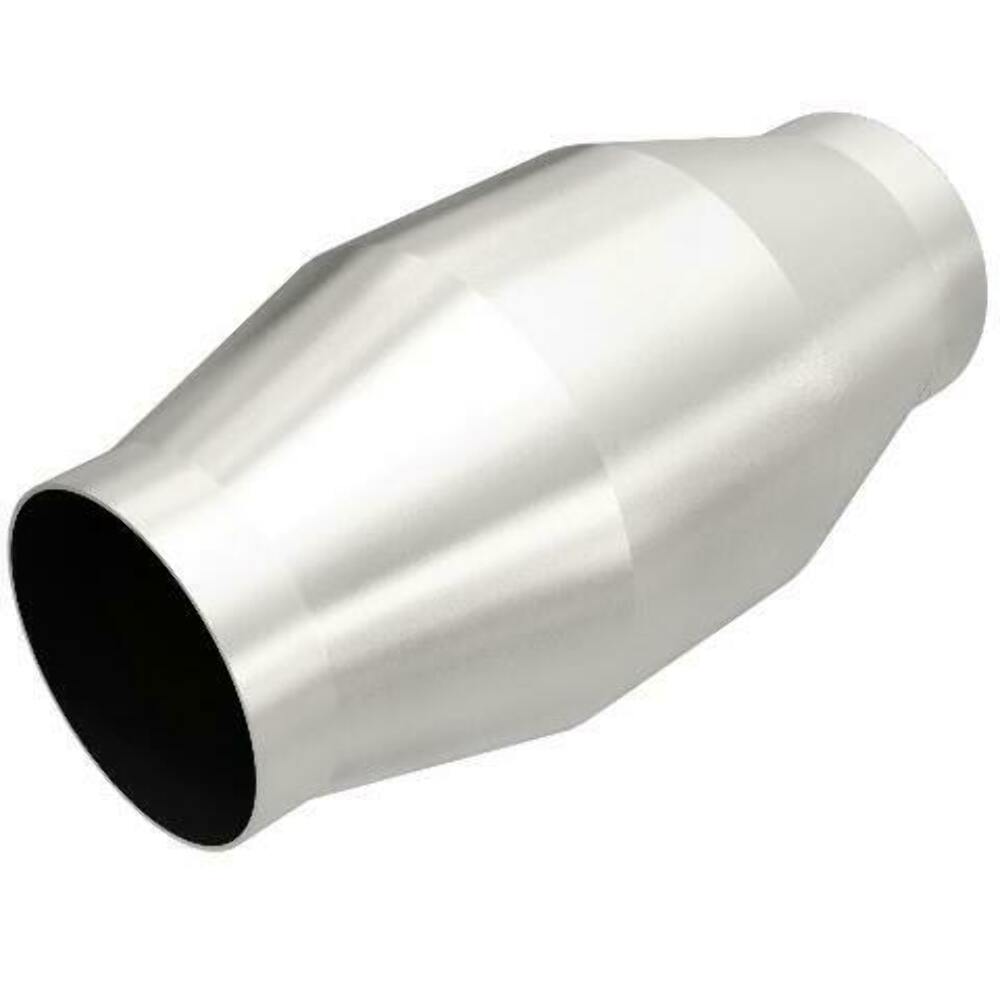 MagnaFlow universal catalytic converter 5 inch inlet/outlet stainless steel CARB compliant OBDII 60012