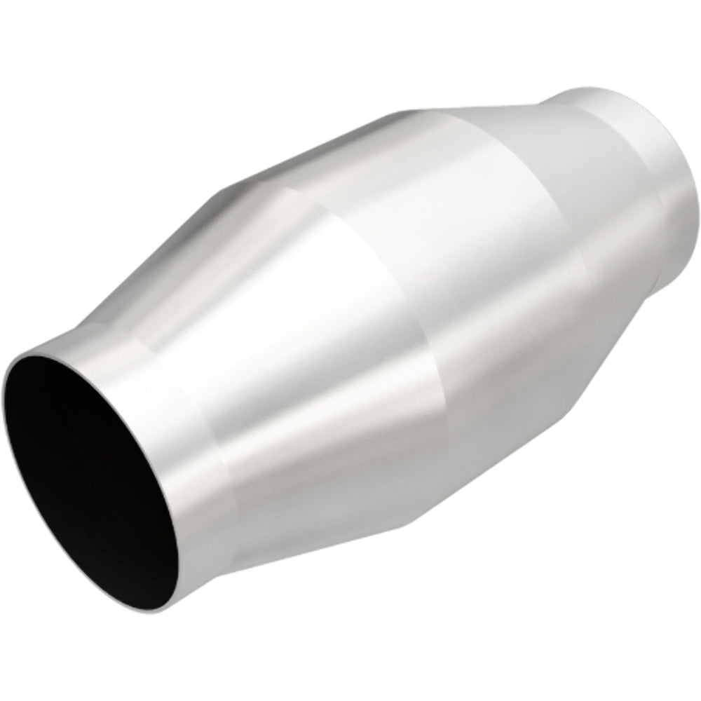 MagnaFlow universal catalytic converter 5 inch inlet/outlet stainless steel CARB compliant OBDII 60012