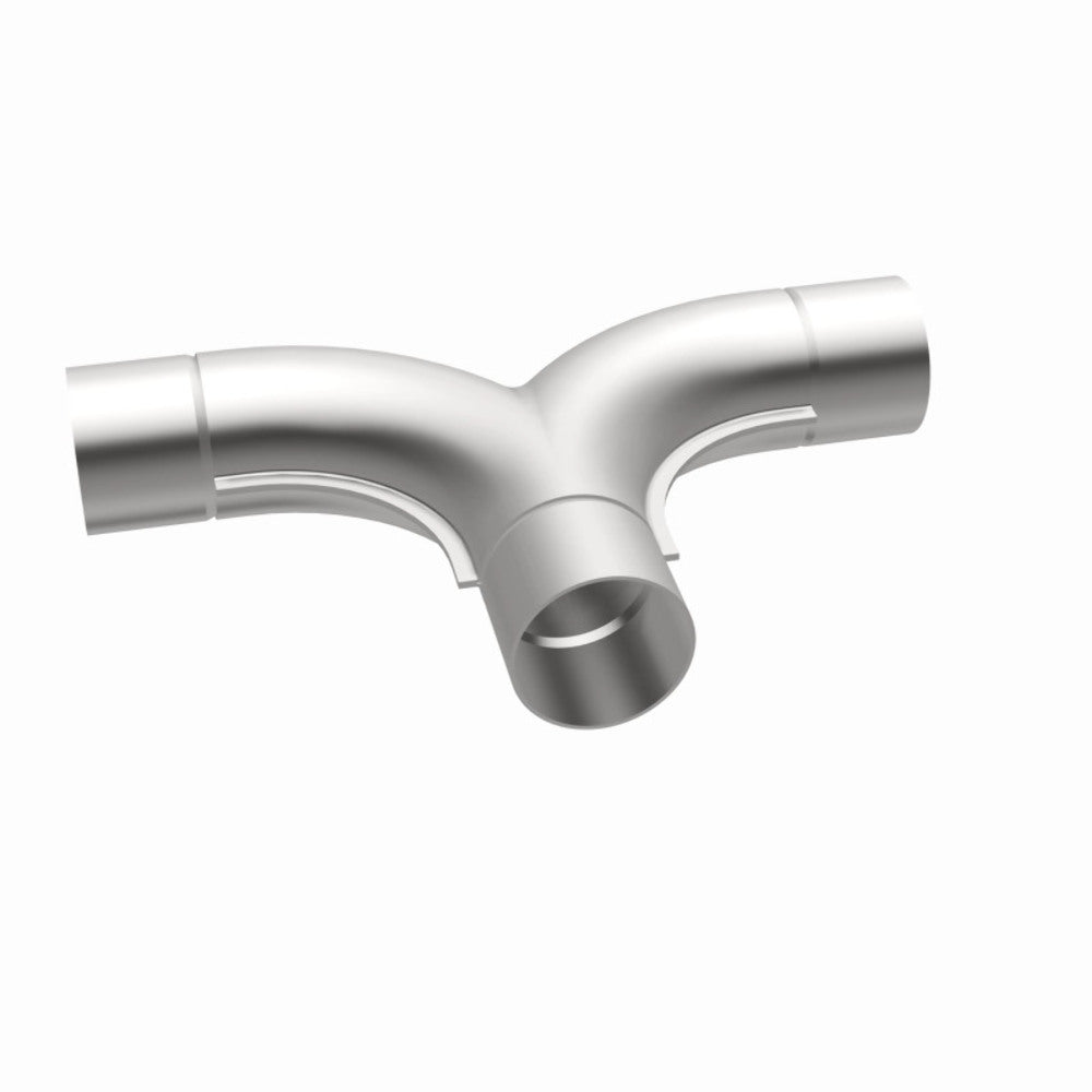 t Universal Exhaust Pipe Smooth Trans T 2.50 SS 90/90 deg. 10734 Magnaflow MagnaFlow Exhaust Products