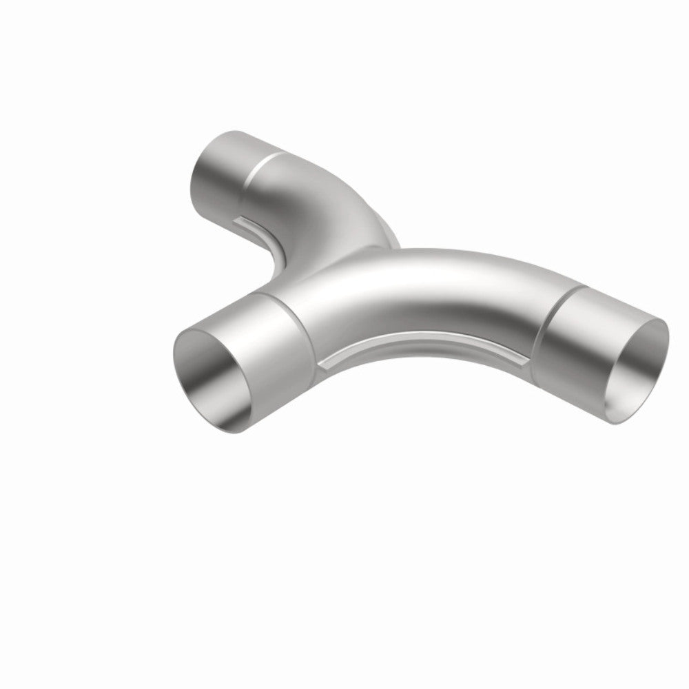 t Universal Exhaust Pipe Smooth Trans T 2.50 SS 90/90 deg. 10734 Magnaflow MagnaFlow Exhaust Products