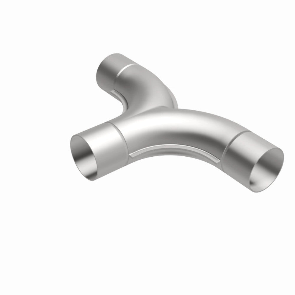t Universal Exhaust Pipe Smooth Trans T 2.50 SS 90/90 deg. 10734 Magnaflow MagnaFlow Exhaust Products