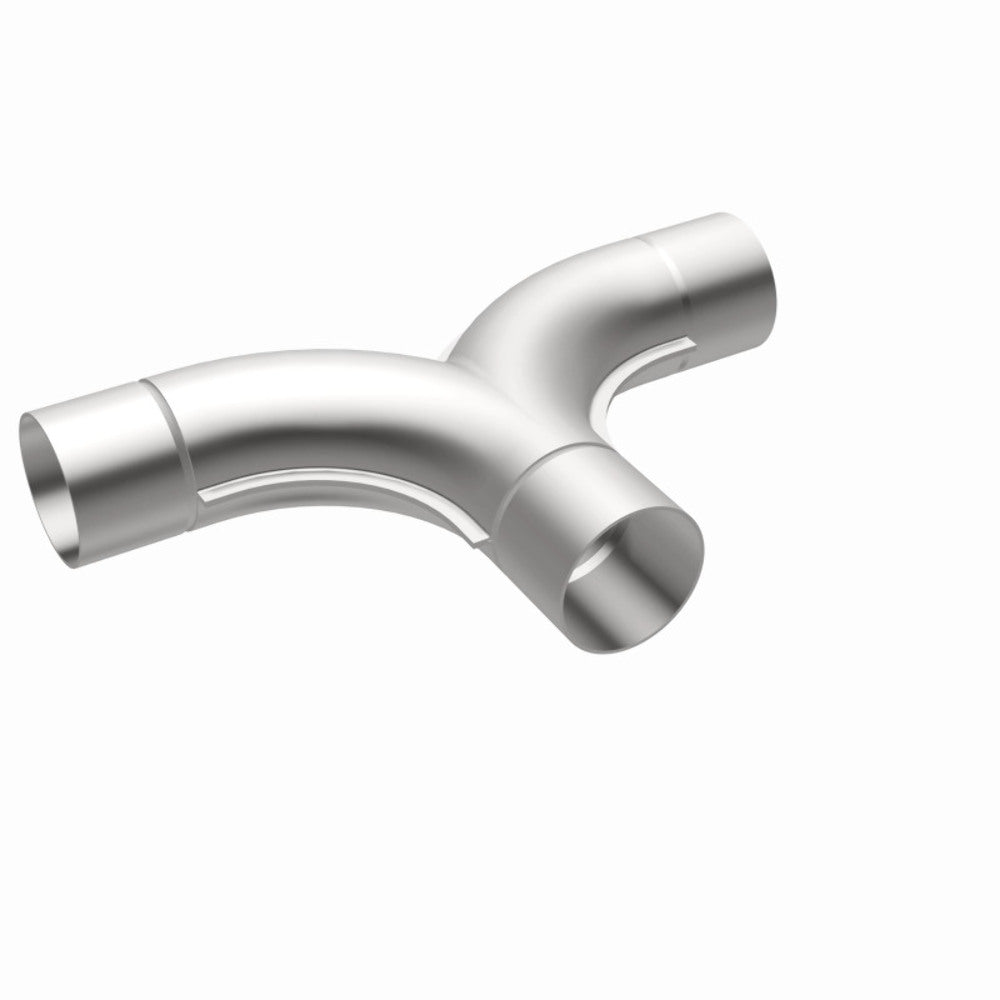 t Universal Exhaust Pipe Smooth Trans T 2.50 SS 90/90 deg. 10734 Magnaflow MagnaFlow Exhaust Products