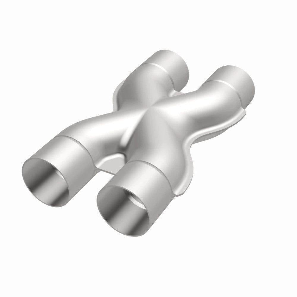 t Universal Exhaust Pipe Smooth Trans X 2.5/2.5 X 12 SS 10791 Magnaflow MagnaFlow Exhaust Products