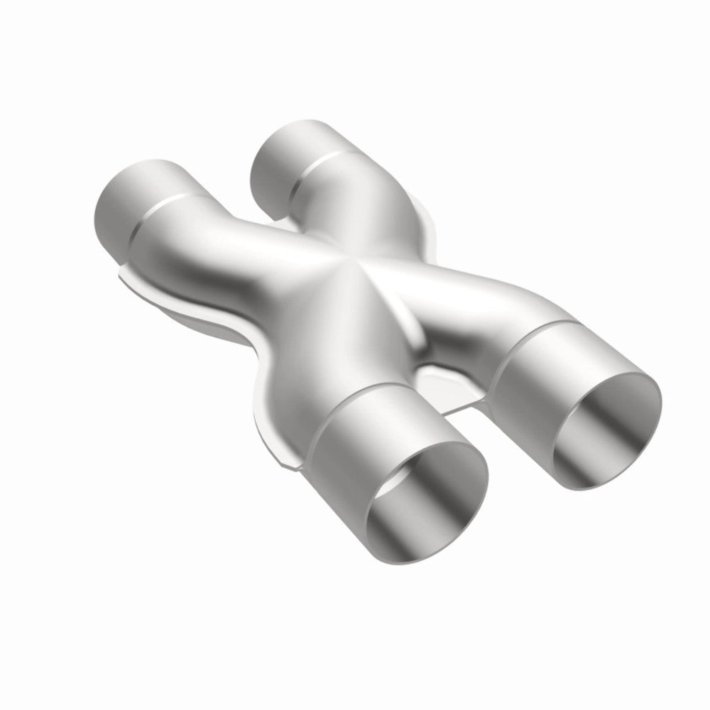 t Universal Exhaust Pipe Smooth Trans X 2.5/2.5 X 12 SS 10791 Magnaflow MagnaFlow Exhaust Products