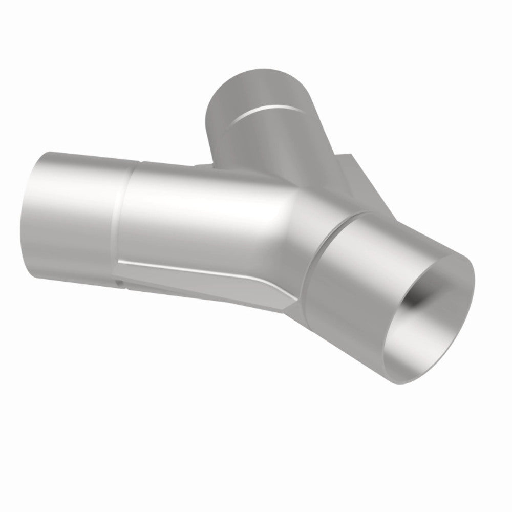t Universal Exhaust Pipe Smooth Trans Y 2.50 SS 70 deg. 10733 Magnaflow MagnaFlow Exhaust Products