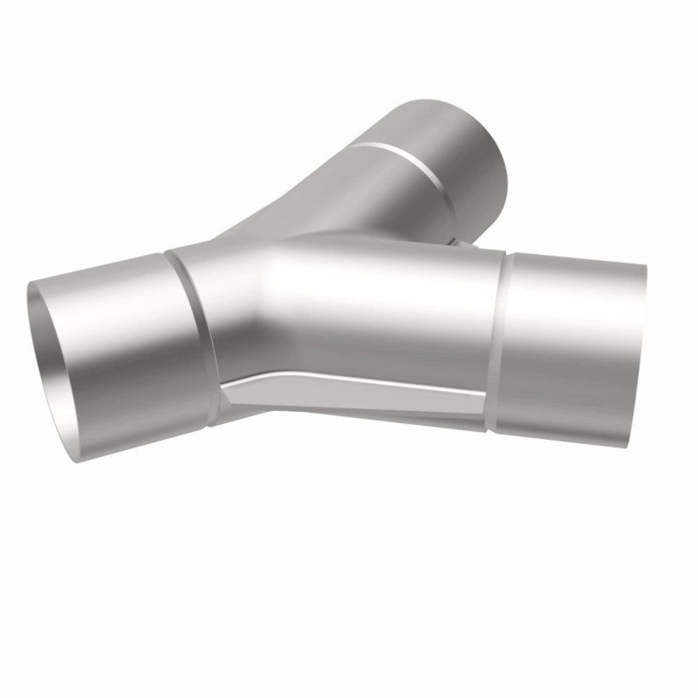 t Universal Exhaust Pipe Smooth Trans Y 2.50 SS 70 deg. 10733 Magnaflow MagnaFlow Exhaust Products