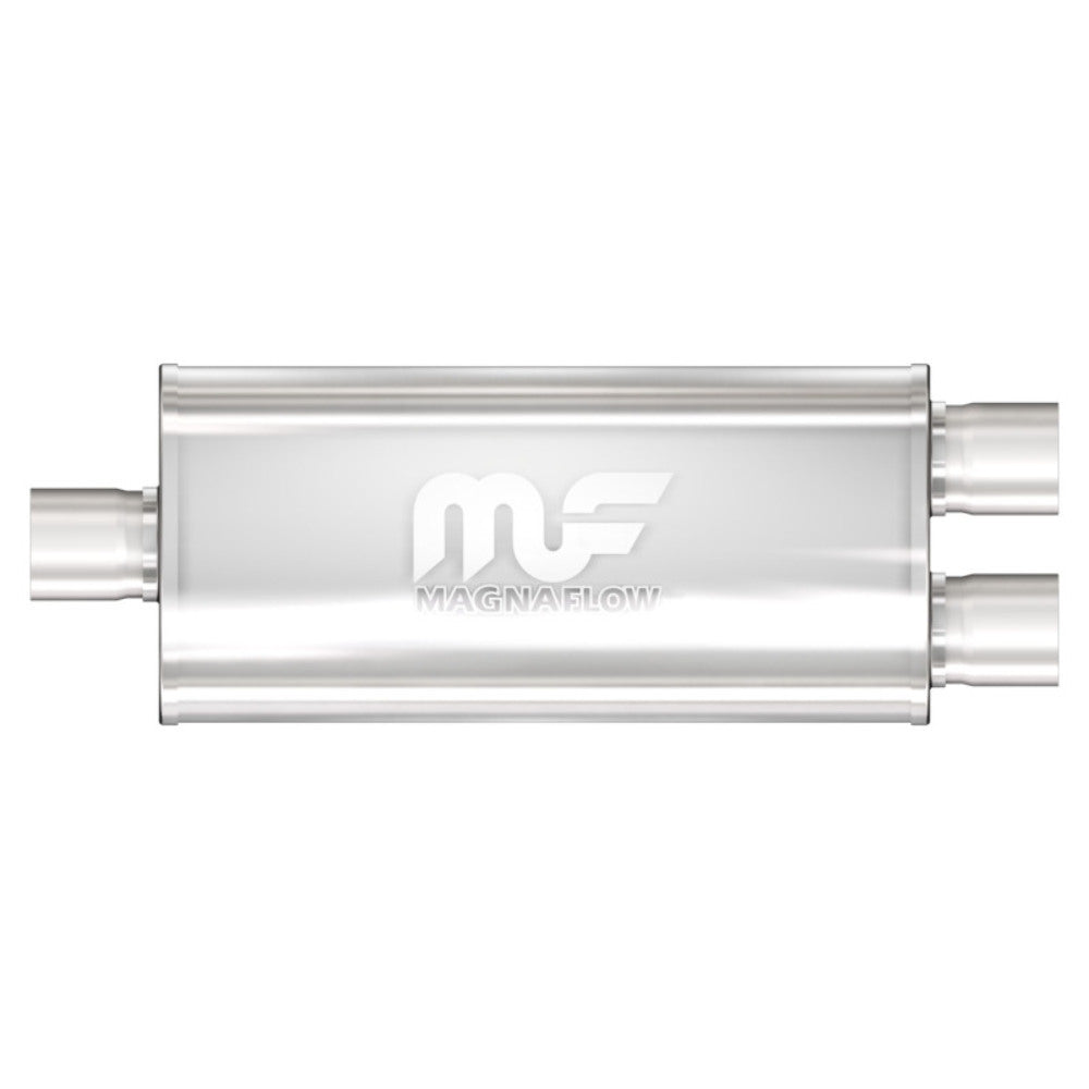 MagnaFlow performance muffler 2.25 inch inlet/outlet stainless steel 12138