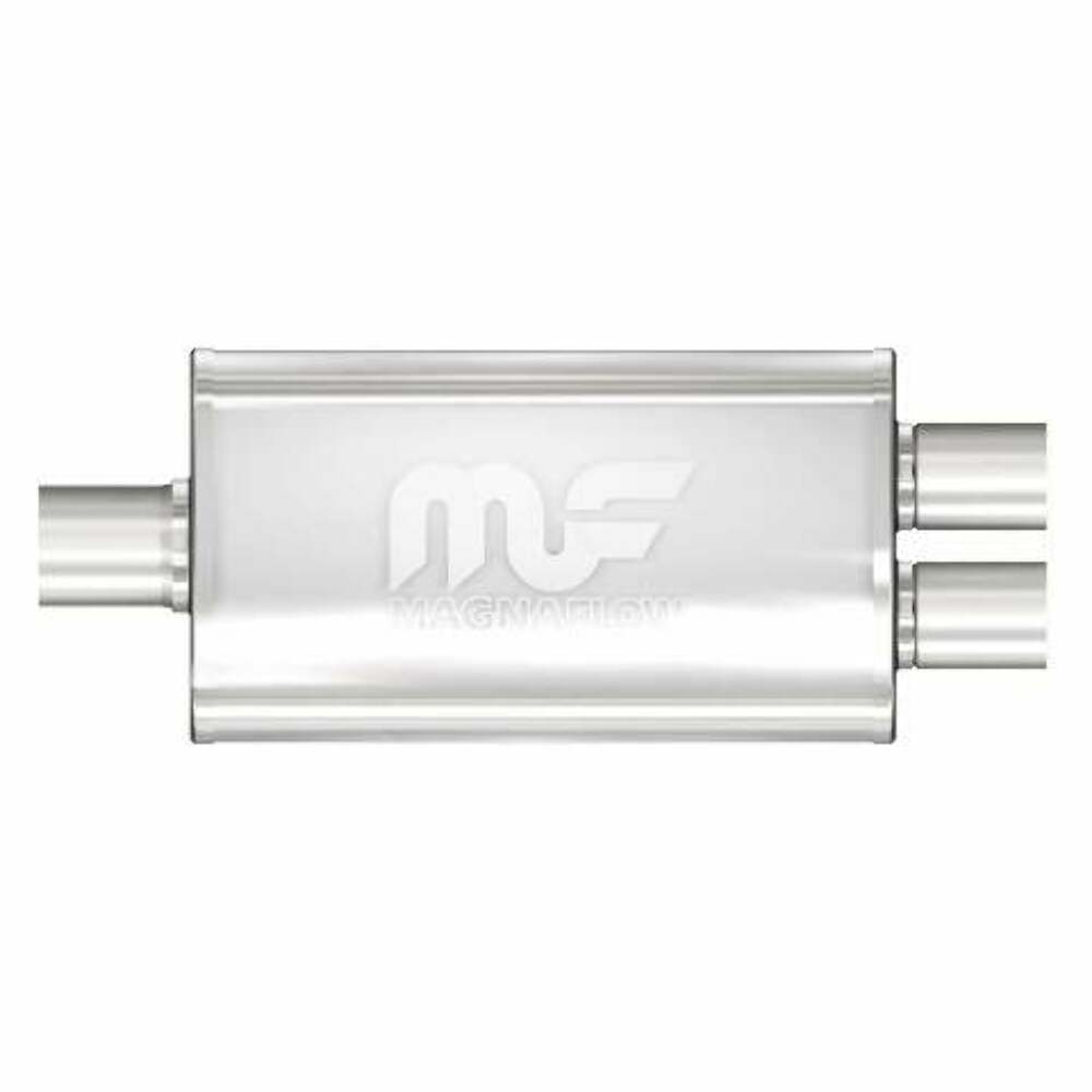 t Universal Performance Muffler Mag SS 14X3.5X7 2.25/2/2 C/ 11148 Magnaflow MagnaFlow Exhaust Products
