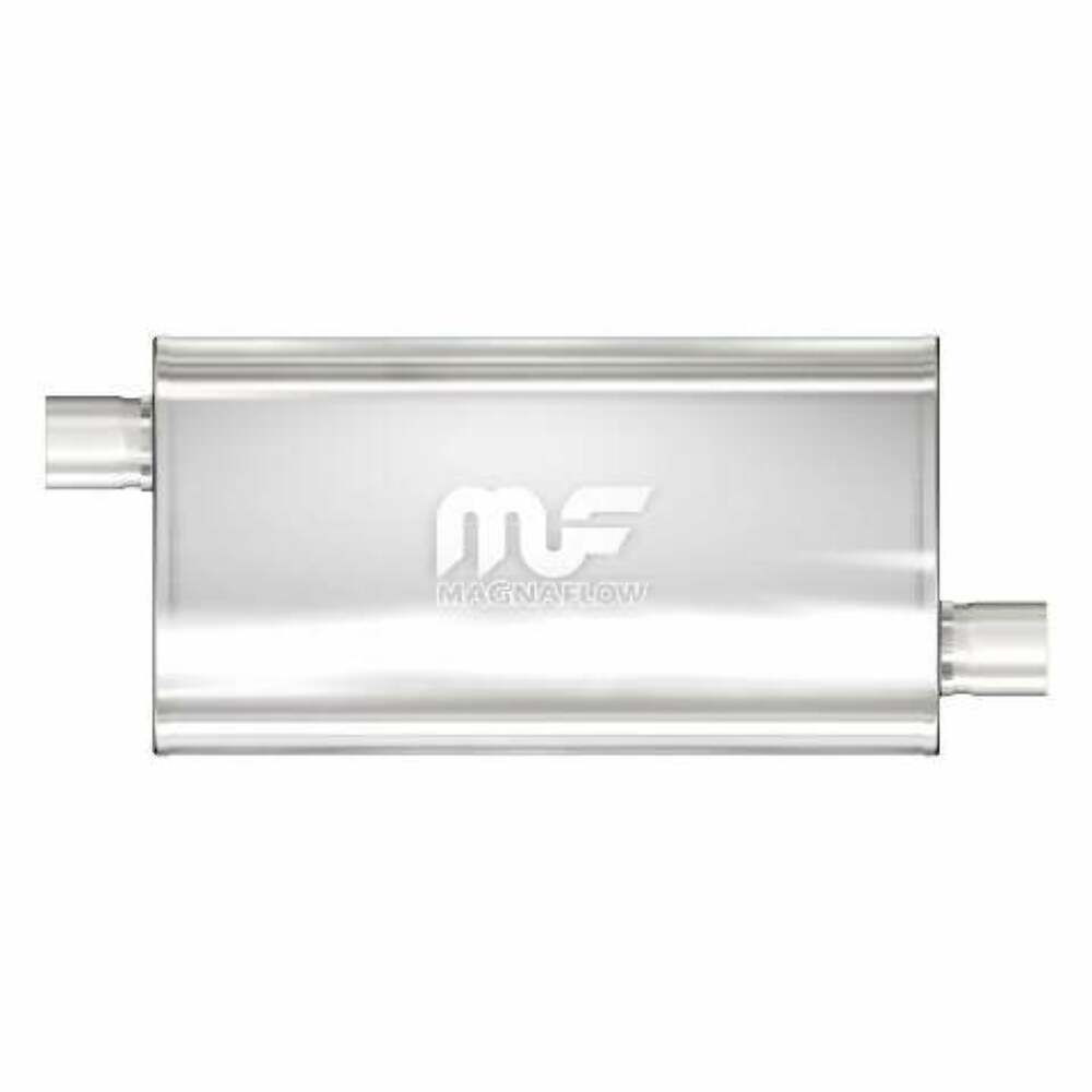 MagnaFlow performance muffler 2.5 inch inlet/outlet stainless steel 12577
