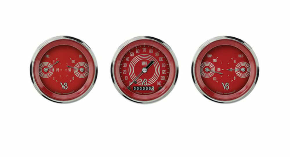 Classic Instruments analog dash gauge set