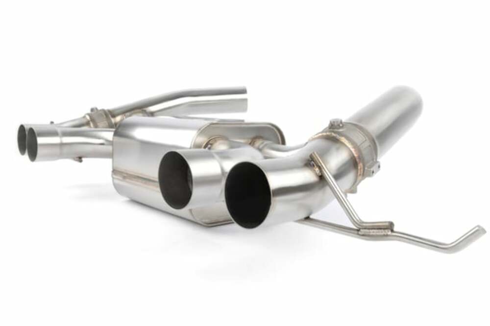 Valved Axle-Back Exhaust For 2023-2024 Bmw M2 Stainless Black Tips-D660-0100-BLK BMW performance